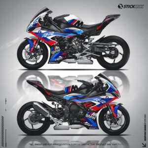 BMW Race-Inspired Graphics Kit – Full Body Wrap for Motorcycles