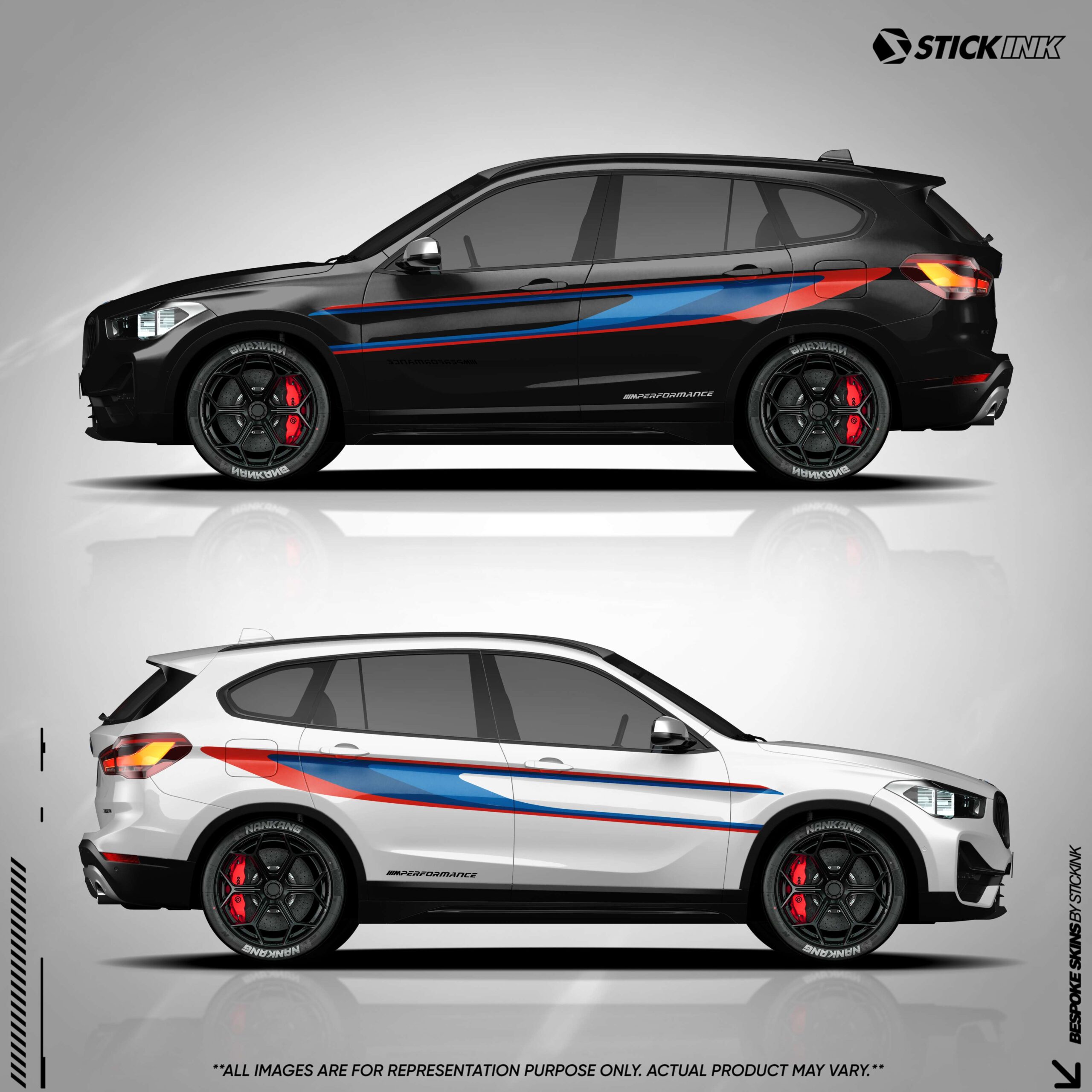 BMW OEM Style Premium Vinyl Graphics Kit
