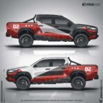 Toyota Hilux Army Edition Premium Vinyl Graphics Kit