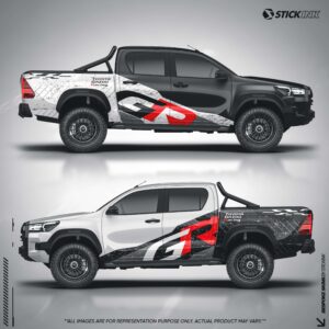 Toyota Hilux GR Sport Edition Vinyl Graphics Kit