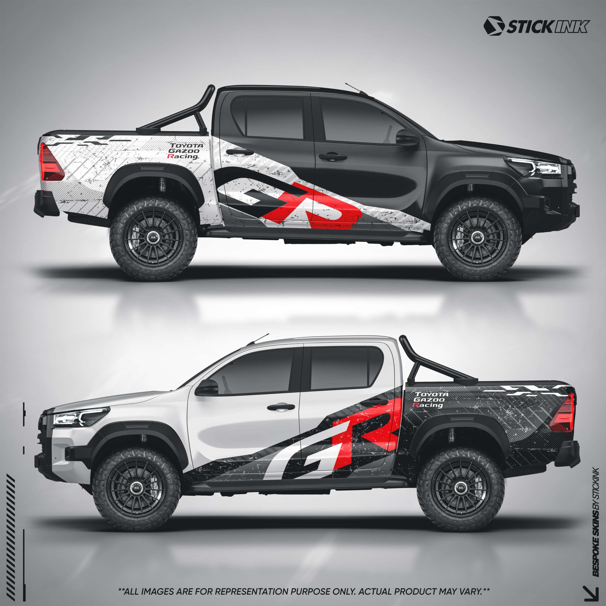 Toyota Hilux GR Sport Edition Vinyl Graphics Kit
