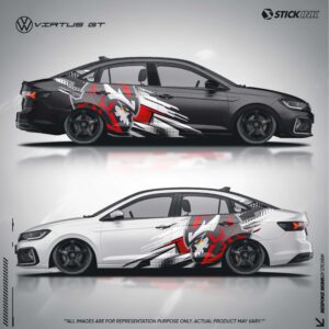 Volkswagen Virtus GT Animal Edition Graphics Kit